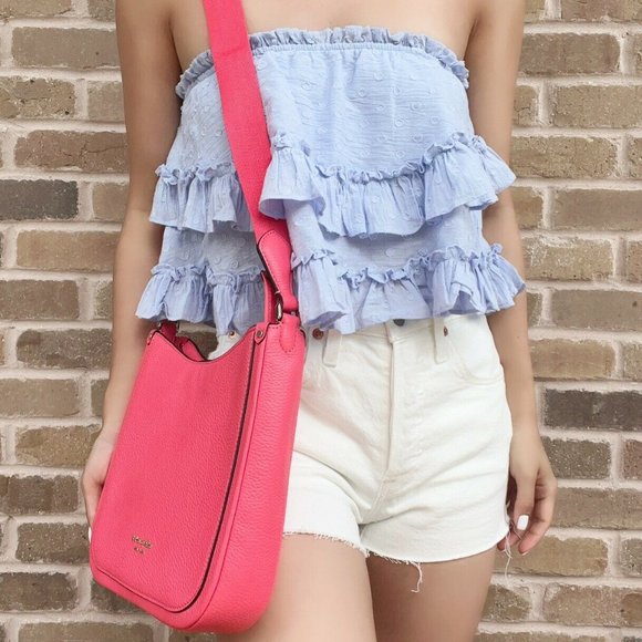 NWT Kate Spade Messenger Bag Crossbody Pink - Picture 4 of 4